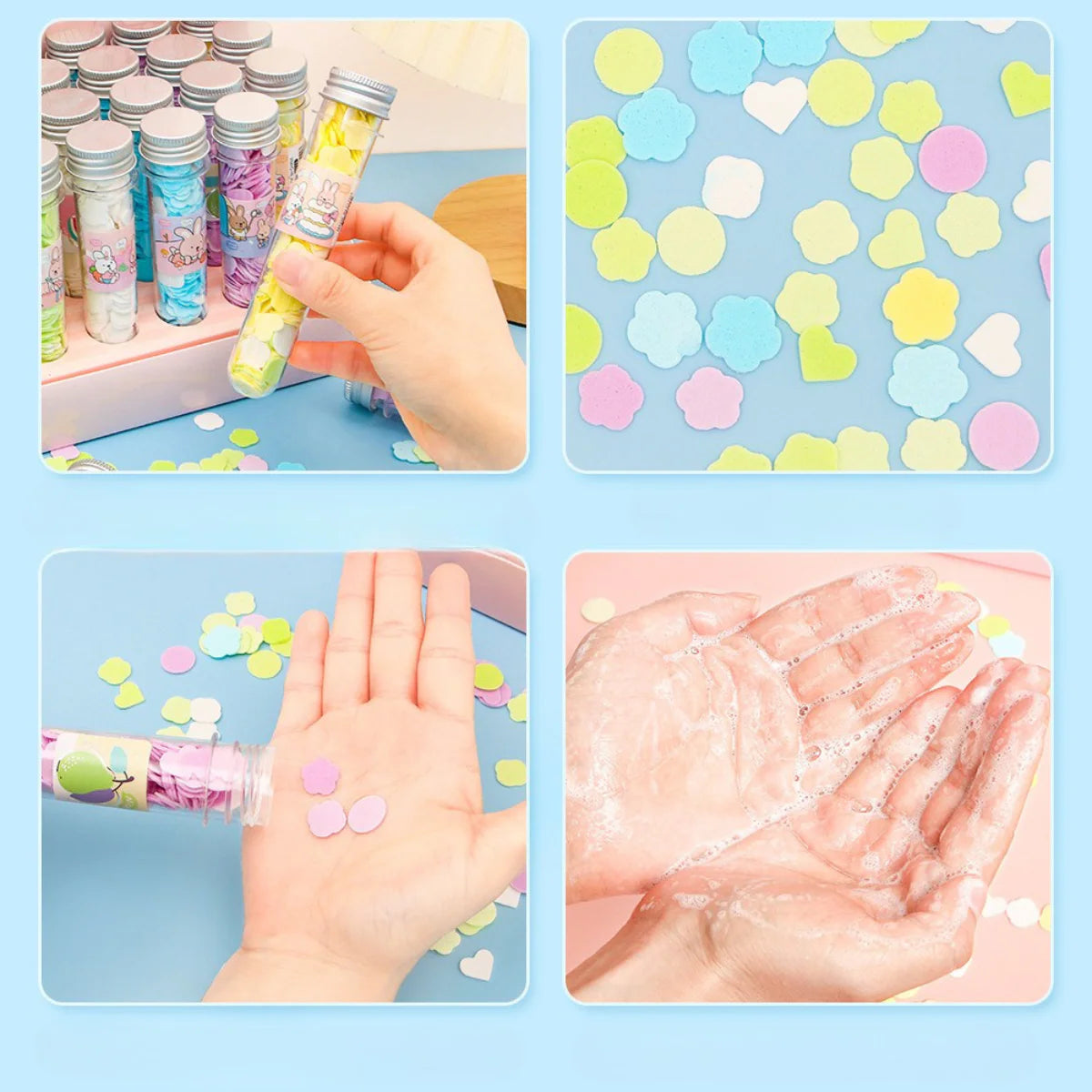 Fruity Paper Soap Flakes ( pack of 2)