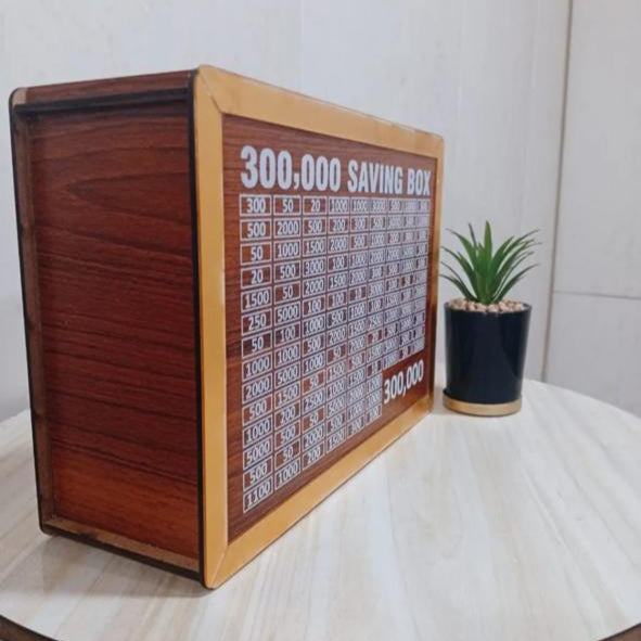 Wooden Money Box