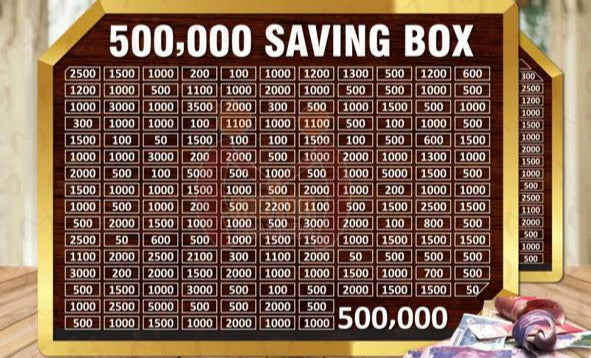 Wooden Money Box
