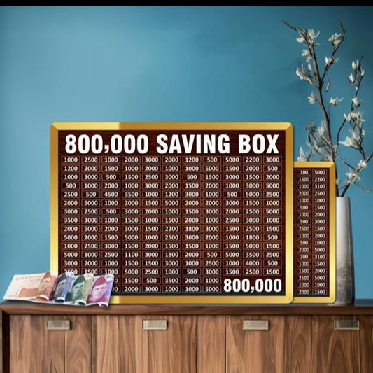 Wooden Money Box
